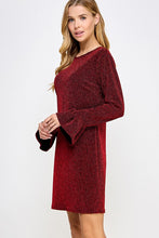 Red Sparkly Holiday Dress