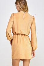 Gold Sparkly Holiday Dress
