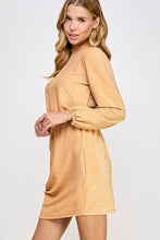 Gold Sparkly Holiday Dress