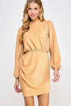 Gold Sparkly Holiday Dress