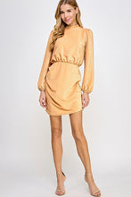 Gold Sparkly Holiday Dress