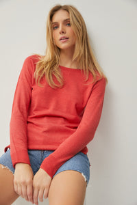 Red The Camille Sweater