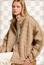 Sand Castle Broken Pack - Soft Quilted Loose Fit Jacket