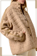 Sand Castle Broken Pack - Soft Quilted Loose Fit Jacket