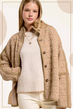 Sand Castle Broken Pack - Soft Quilted Loose Fit Jacket