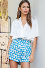 Off White Satin Button Down Top