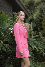 Barbie Pink Embellished Blazer Dress