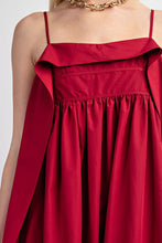 Raspberry Open Back Midi Dress