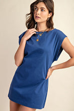 Royal Blue Open Back Mini Dress