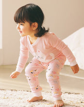 Light Pink Bebe Cat Long Sleeve PJs Set