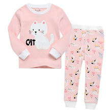 Light Pink Bebe Cat Long Sleeve PJs Set