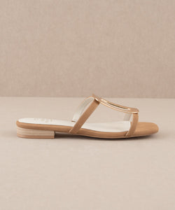 Camel The Amiyah - Statement Buckle Sandals