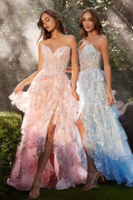 Pink Tiered Ruffle A-Line Dress