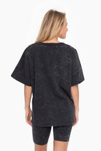 Black Cotton Blend Shirt and Shorts Set