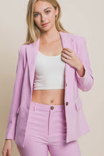 Pink Long Sleeve Vertigo Blazer Jacket
