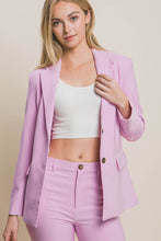 Pink Long Sleeve Vertigo Blazer Jacket