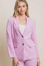 Pink Long Sleeve Vertigo Blazer Jacket