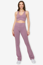 Lavender Flare Leggings