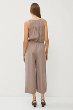 Earth Grey Tencel Wrap Drawstring Jumpsuit