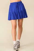Navy Tennis Babe Ruffled Skort