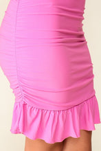 Pink Graduation Mini Dress