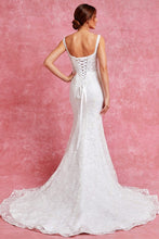 Off White Off Shoulder Sweetheart Top Mermaid Wedding Dress