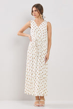 Ivory Multi Polka Dots Wrapped Flare Mesh Maxi Dress