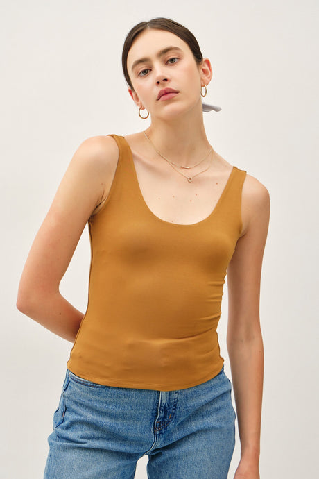 Barley New Color- Basic Scoop Neck Tank