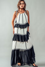 Ivory/Black Ursula Maxi Dress