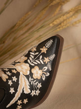 Black The Bailey - Embroidered Cowboy Booties