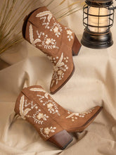 Cocoa The Bailey - Embroidered Cowboy Booties