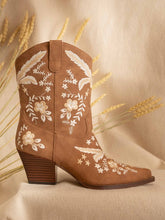 Cocoa The Bailey - Embroidered Cowboy Booties