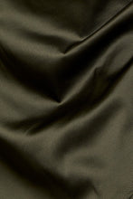 Olive Sleeveless Asymmetric Hem Line Dress