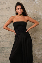 Black Tube Jumpsuit