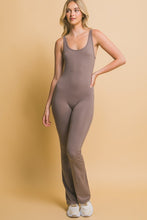 Truffle Scoop Neck Flare Jumpsuit