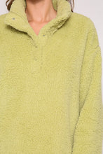 Sage Cozy Days Sherpa Jacket