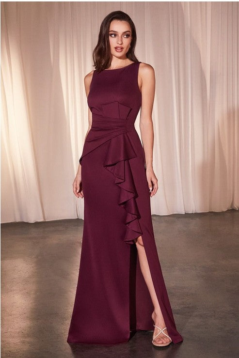 maroon fitted dress Burgundy Fitted Neoprene Burgundy Dress – Aquarius Brand