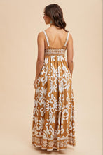 Bran Resort Border Print Maxi Dress
