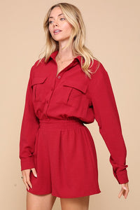 Ruby Effortless Elegance Airflow Romper