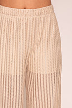 Oatmeal Set-Vacay Poly Lace Pants