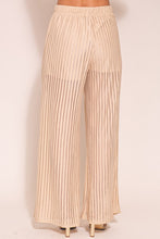 Oatmeal Set-Vacay Poly Lace Pants
