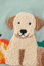 Green Dog Pumpkin French Knot Boy Jonjon