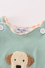 Green Dog Pumpkin French Knot Boy Jonjon