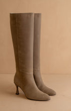Dark Taupe The Lexington - Pointed Toe Knee High Boots