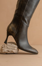Black The Lexington - Pointed Toe Knee High Boots