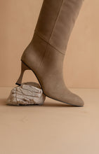 Dark Taupe The Lexington - Pointed Toe Knee High Boots