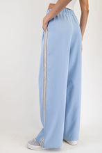 Denim Side Track Straight Leg Pants