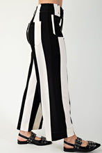 Black Colette Cropped Wide-Leg Pants