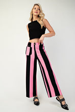 Pink Colette Cropped Wide-Leg Pants