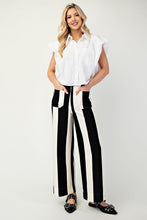 Black Colette Cropped Wide-Leg Pants